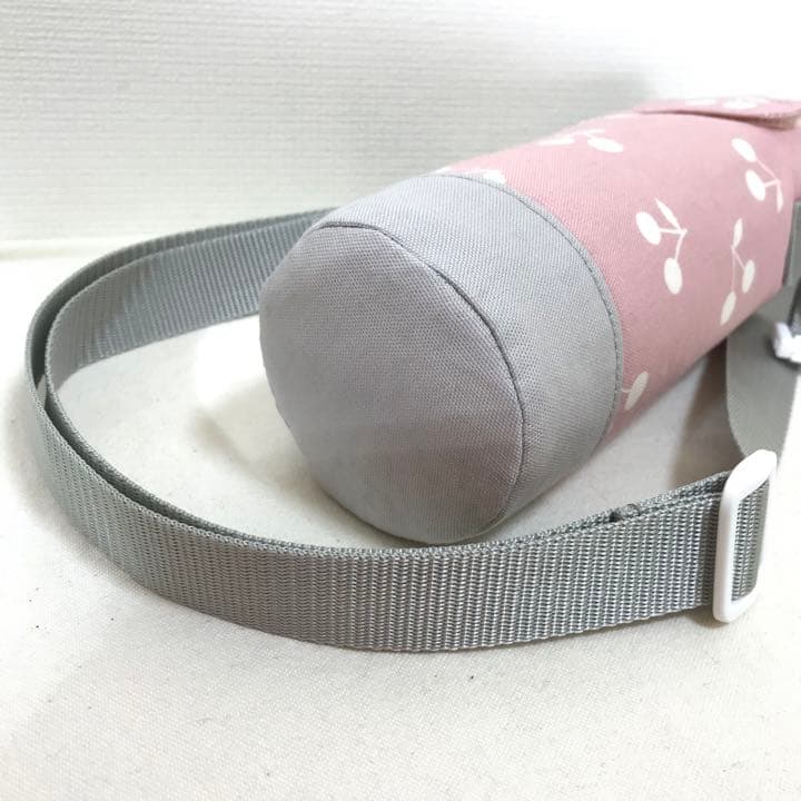 ハンドメイド　オーダー　水筒　カバー　さくらんぼ