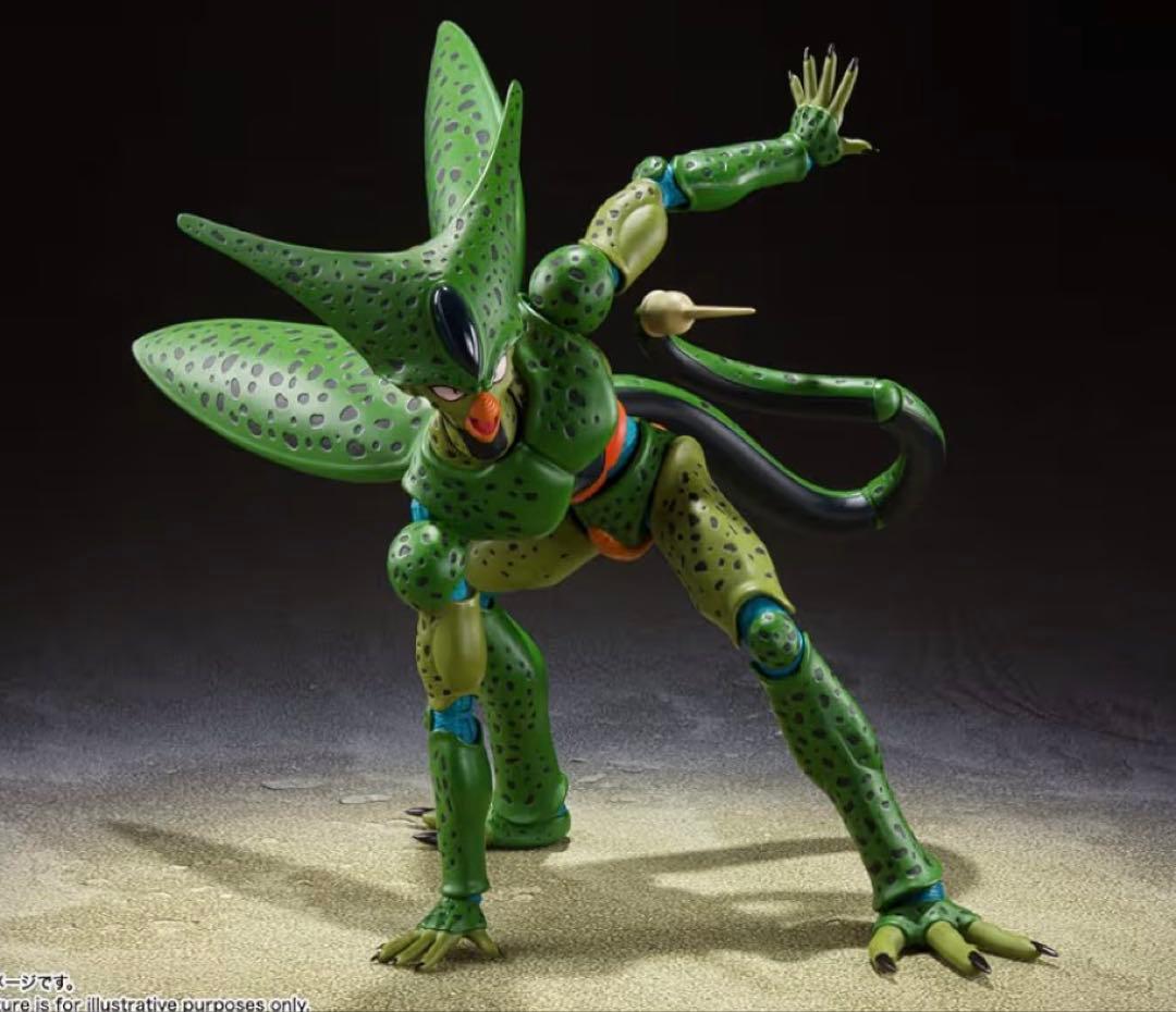 [おまけ付き]SHFiguarts セル第一形態　ドラゴンボールフィギュア