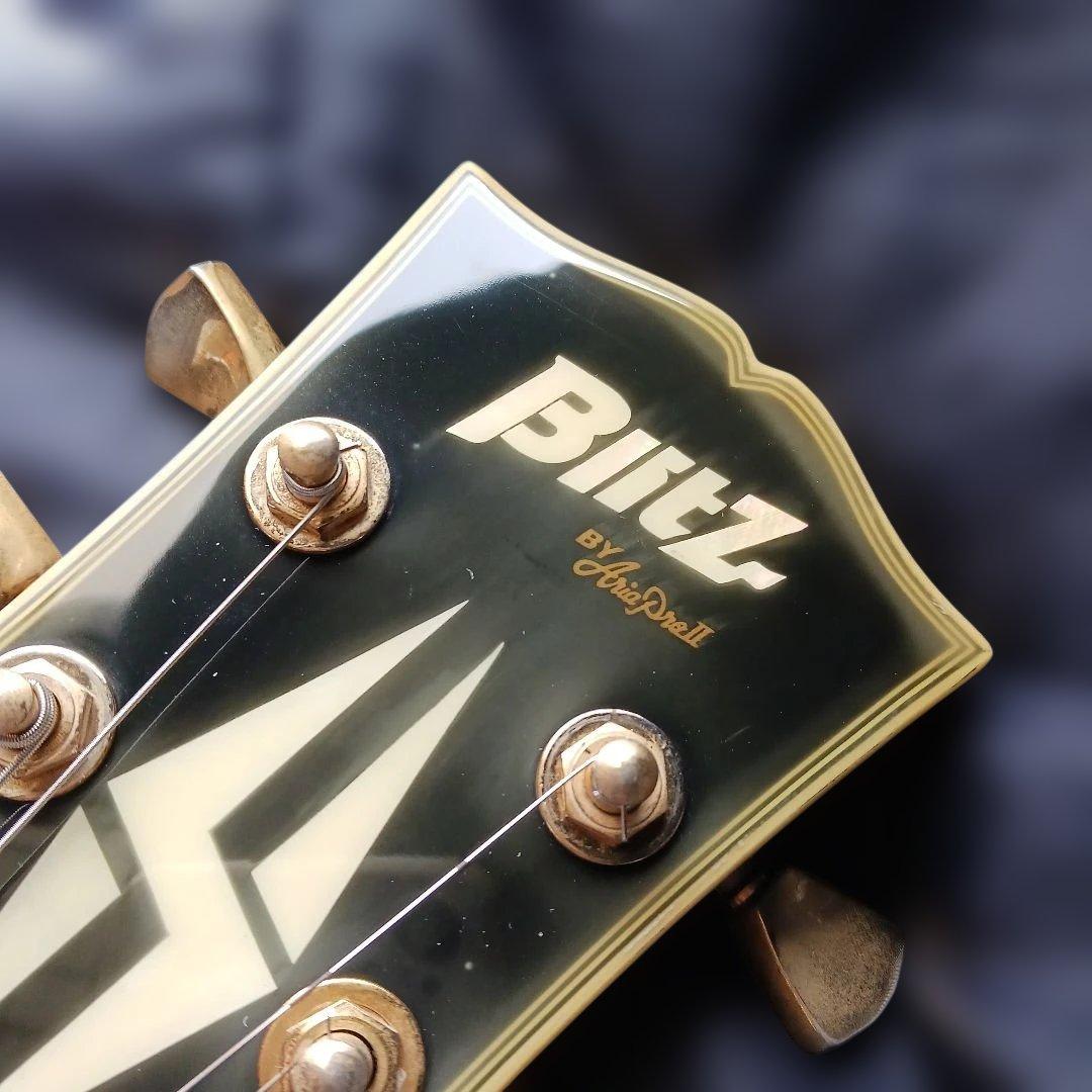 良品　Blitz レスポール　カスタム　ブラックビューティー(笑)