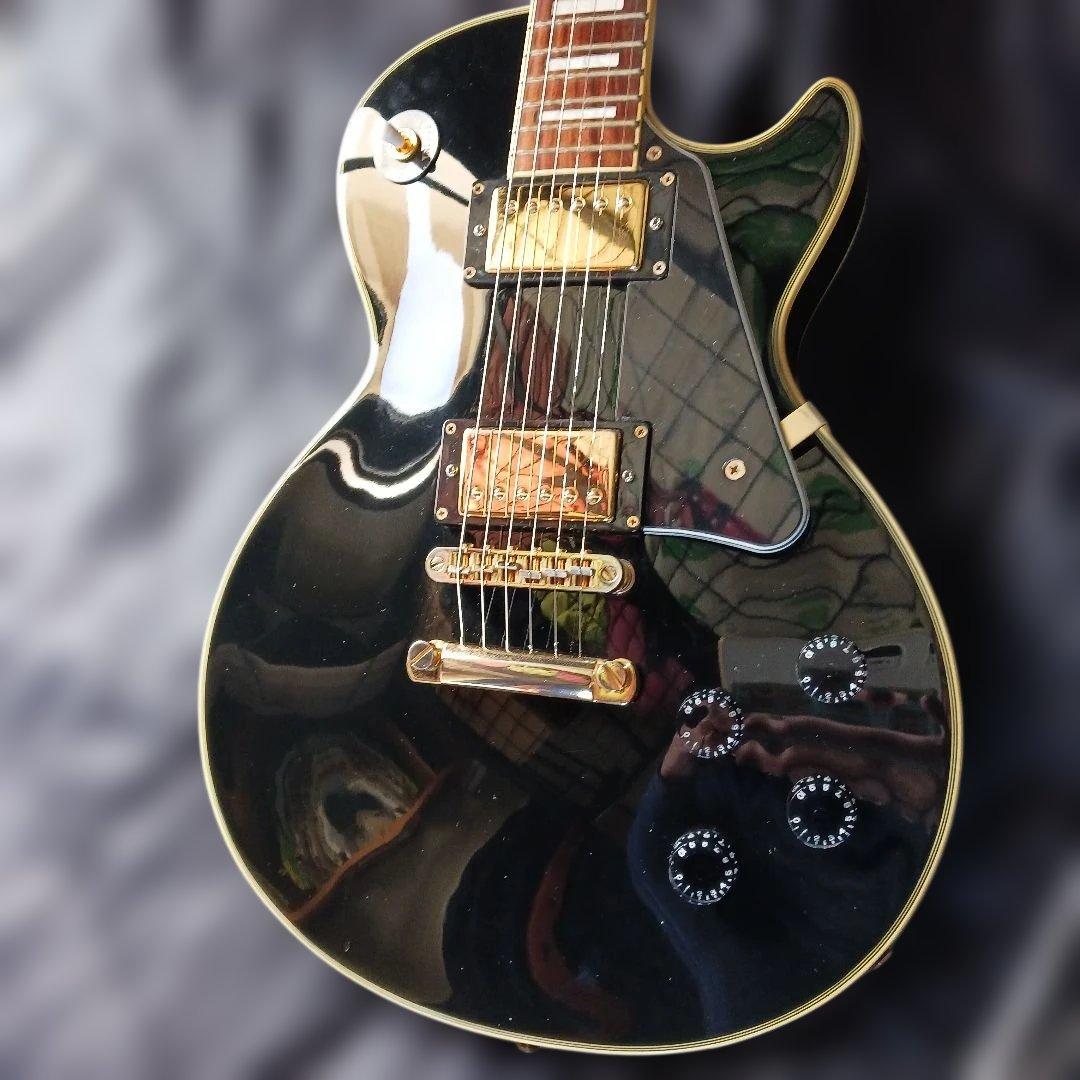 良品　Blitz レスポール　カスタム　ブラックビューティー(笑)