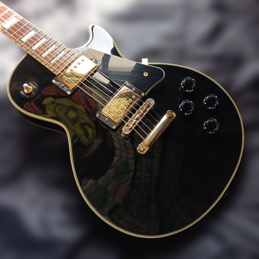 良品　Blitz レスポール　カスタム　ブラックビューティー(笑)