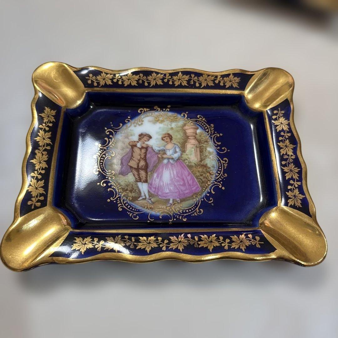 フランス　リモージュ？　小皿　灰皿２　セット