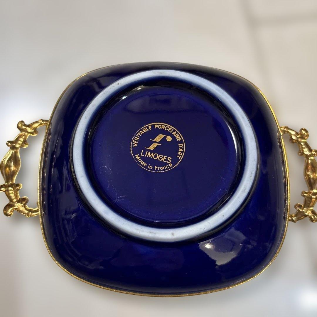 フランス　リモージュ？　小皿　灰皿２　セット