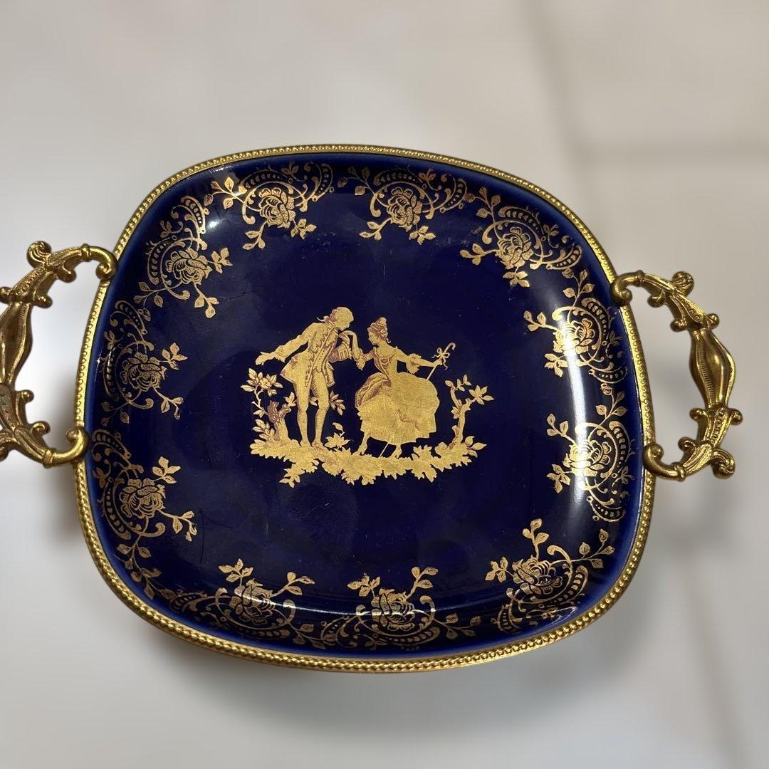 フランス　リモージュ？　小皿　灰皿２　セット