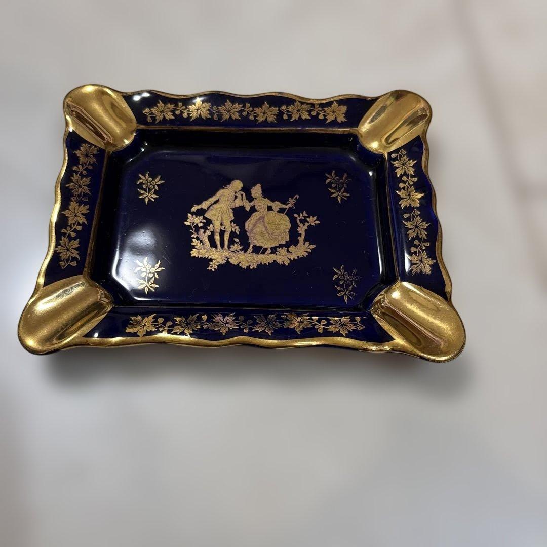 フランス　リモージュ？　小皿　灰皿２　セット