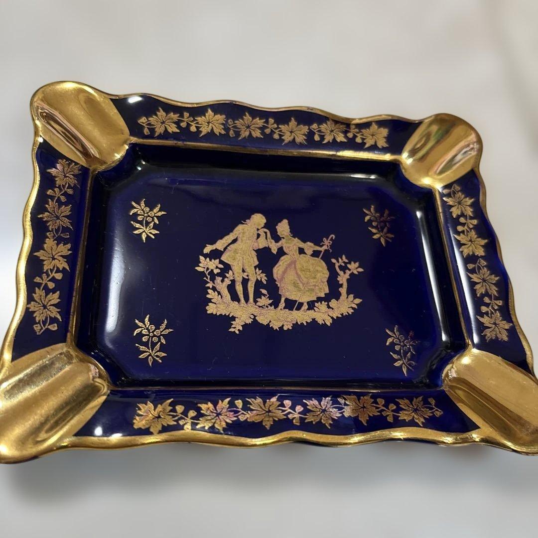 フランス　リモージュ？　小皿　灰皿２　セット