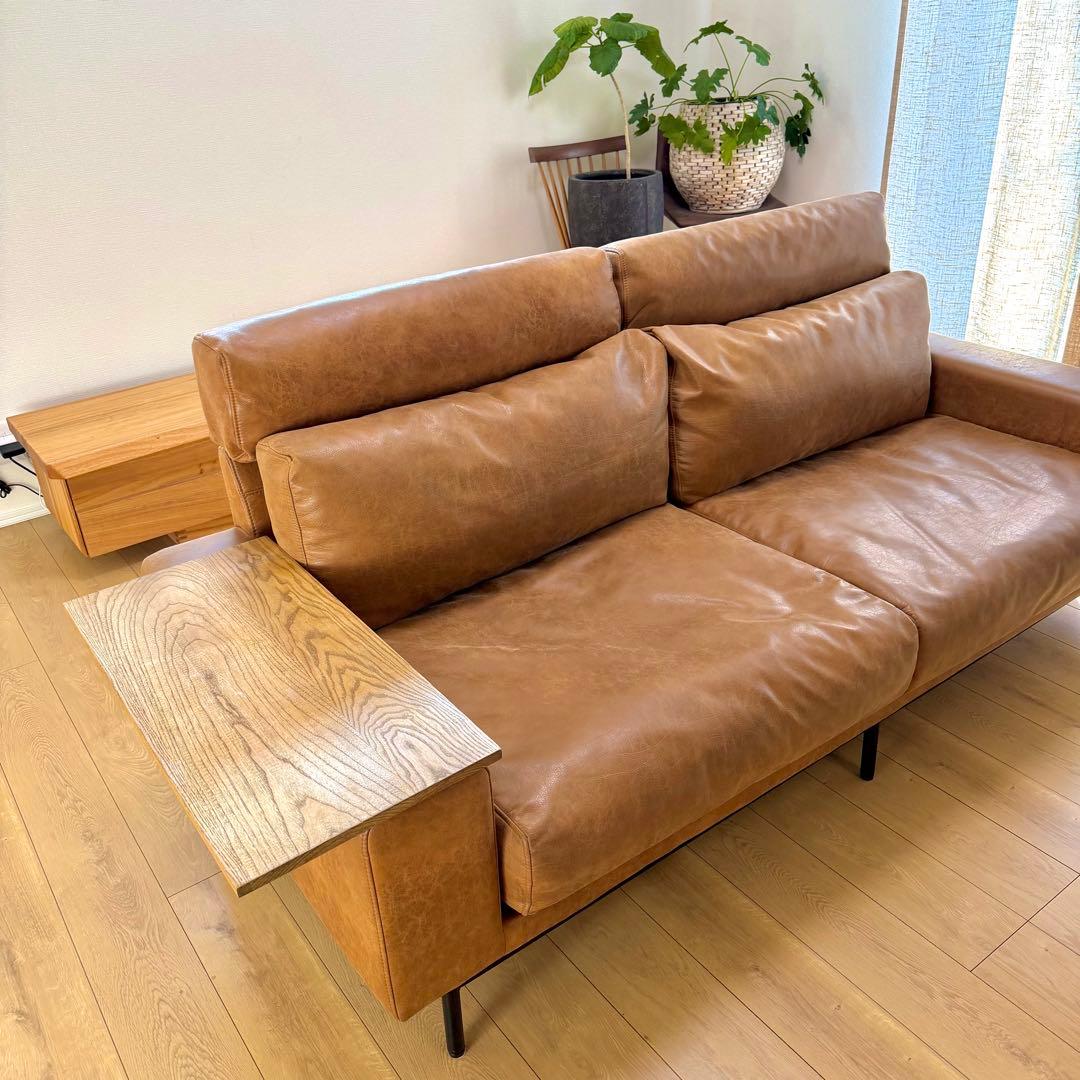 関家具　クラッシュゲート　ソファ3人掛け　プルート