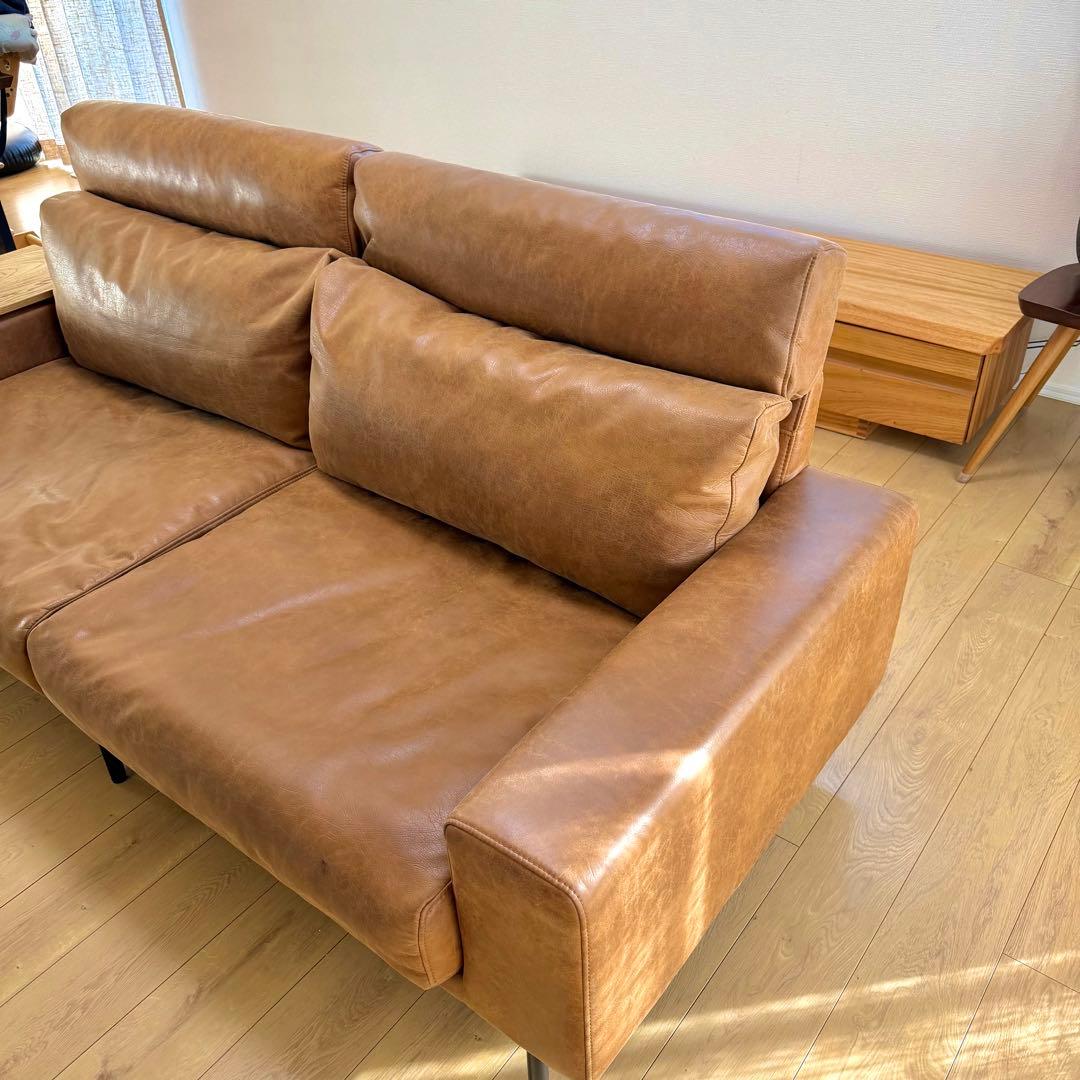 関家具　クラッシュゲート　ソファ3人掛け　プルート