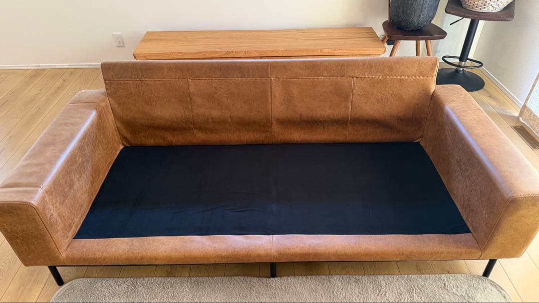 関家具　クラッシュゲート　ソファ3人掛け　プルート