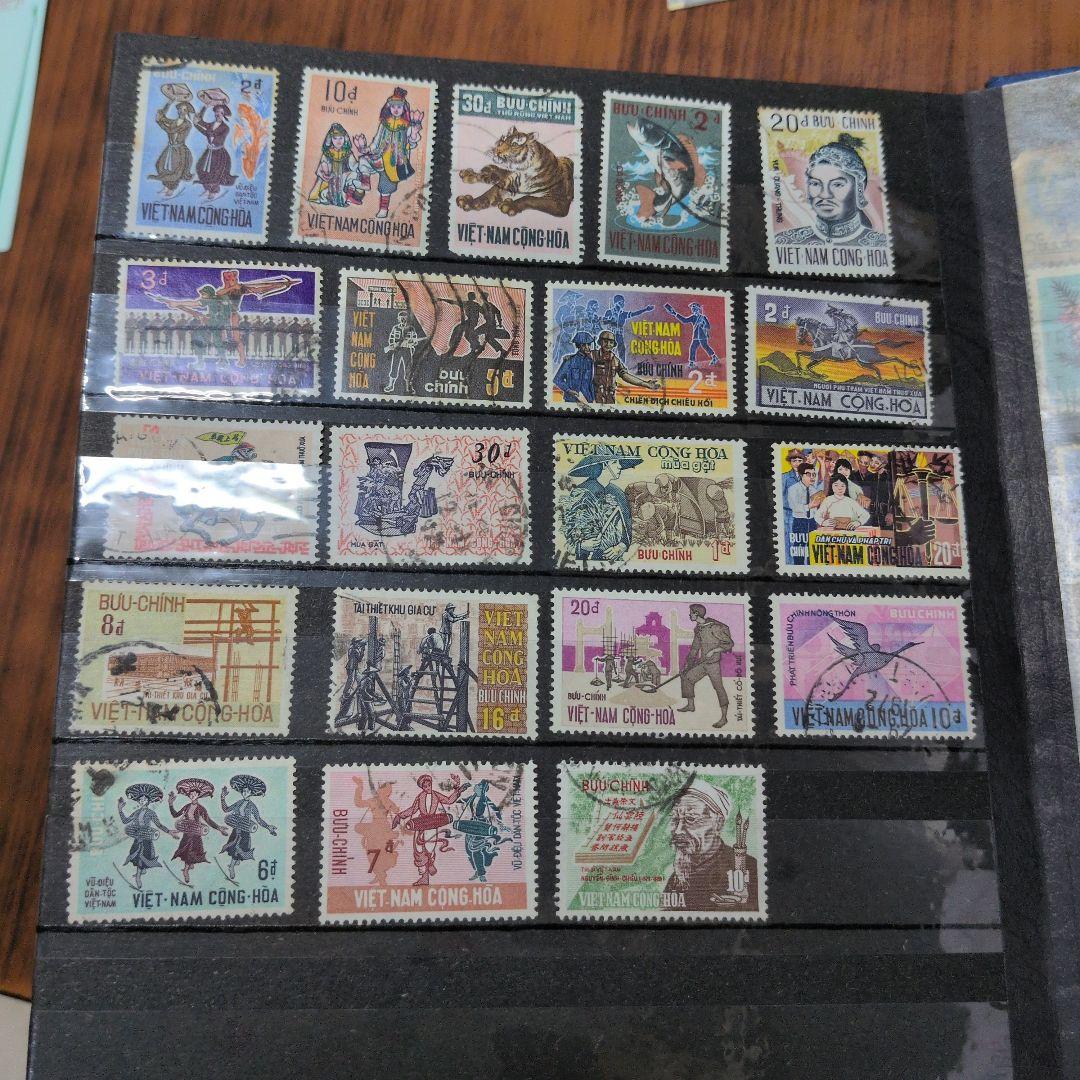 EUROPE STOCK BOOK 使用済切手コレクション　海外　レトロ