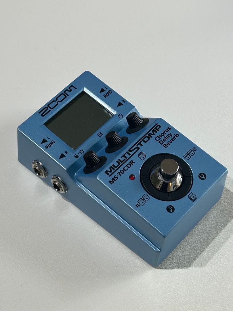美品 ZOOM MS-70CDR MultiStomp 空間系マルチエフェクター