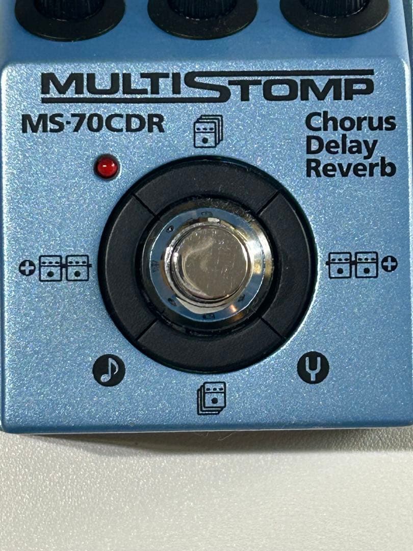 美品 ZOOM MS-70CDR MultiStomp 空間系マルチエフェクター