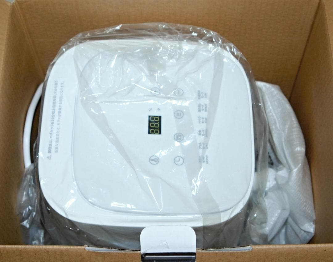 未使用品 loil LOLRYU-W 多機能ノンフライヤー ヘルシー調理器