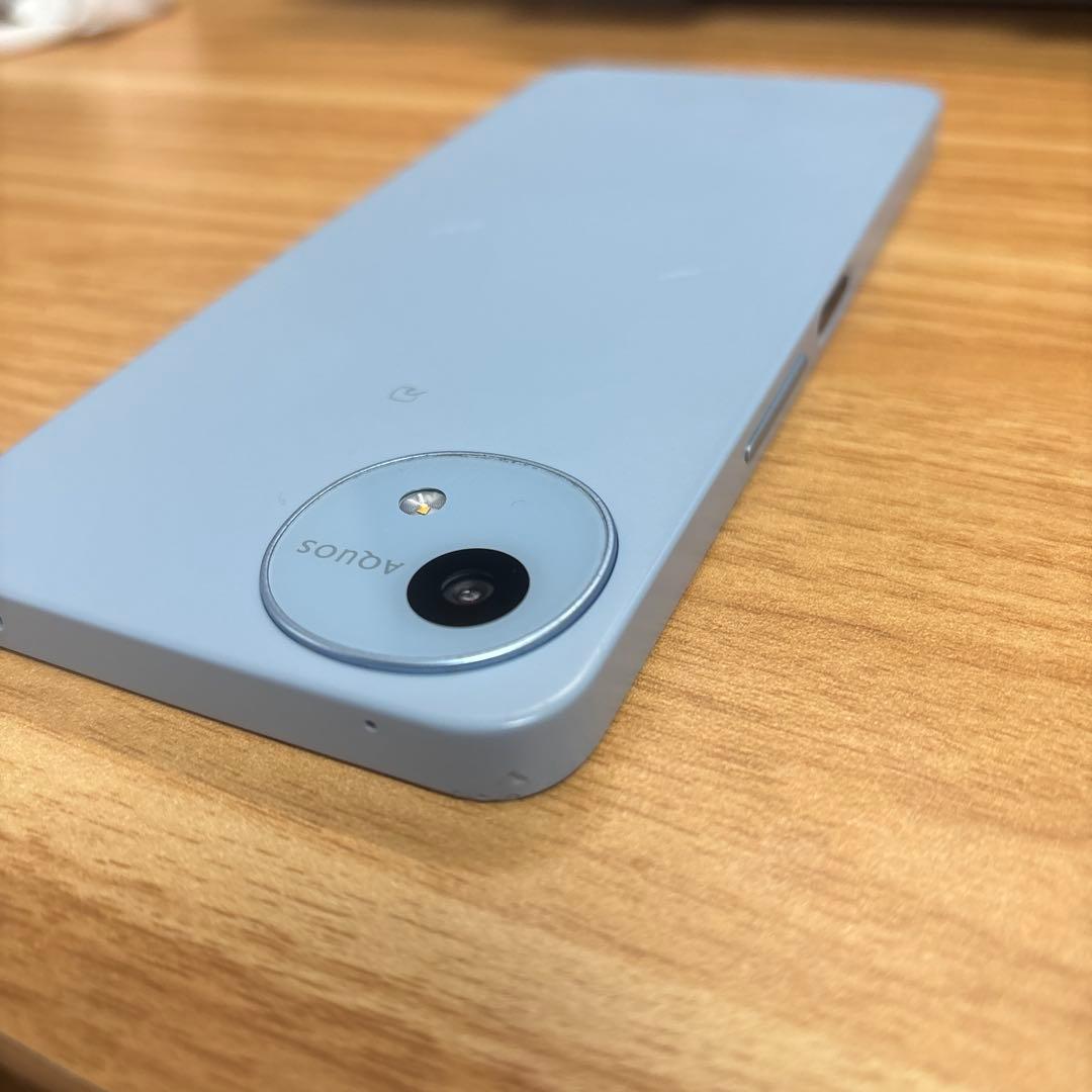 AQUOS wish4 SH-52E ライトブルー 64GB SIMフリー