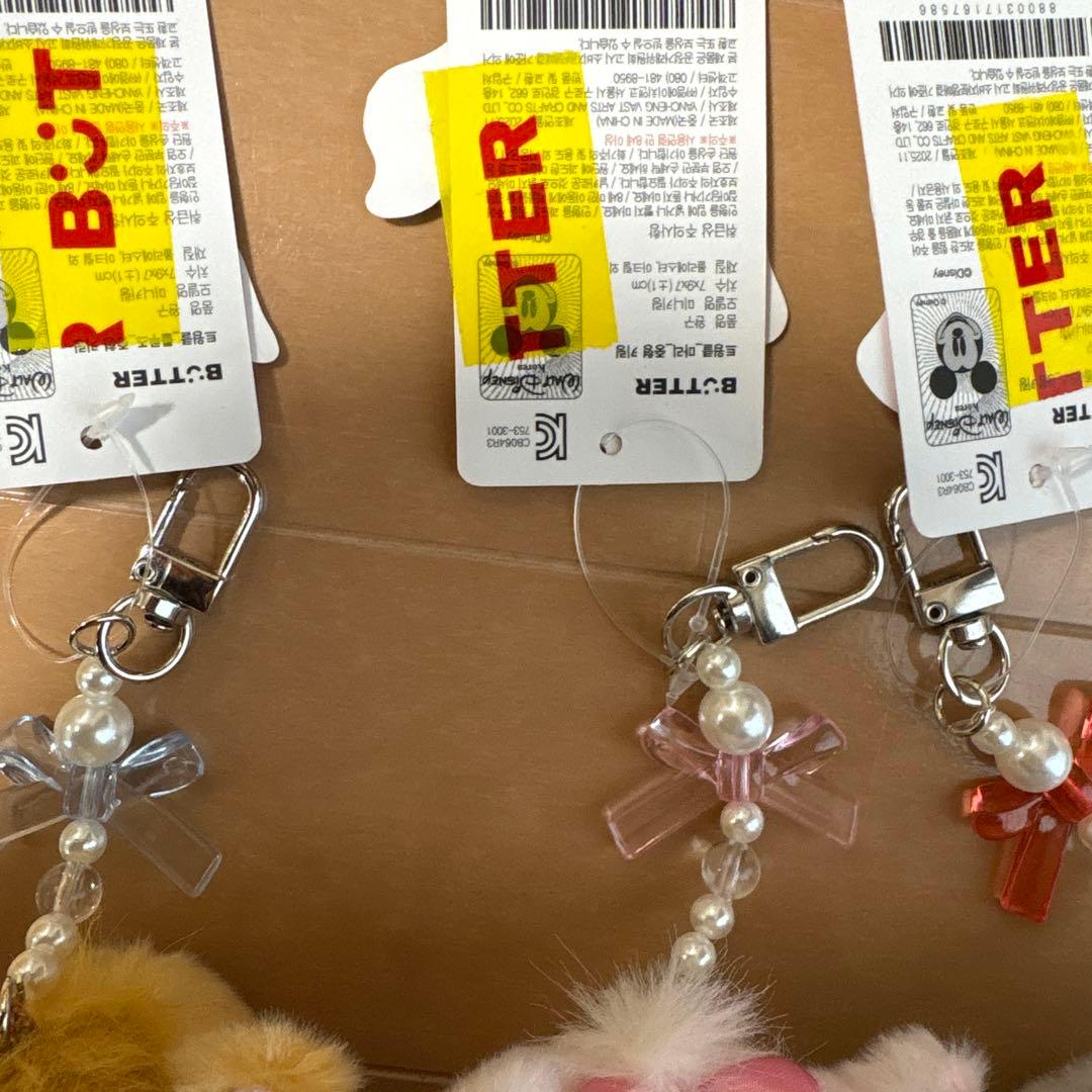 【韓国限定】 ディズニー コラボ　マリーちゃん　おしゃれキャット キーホルダー