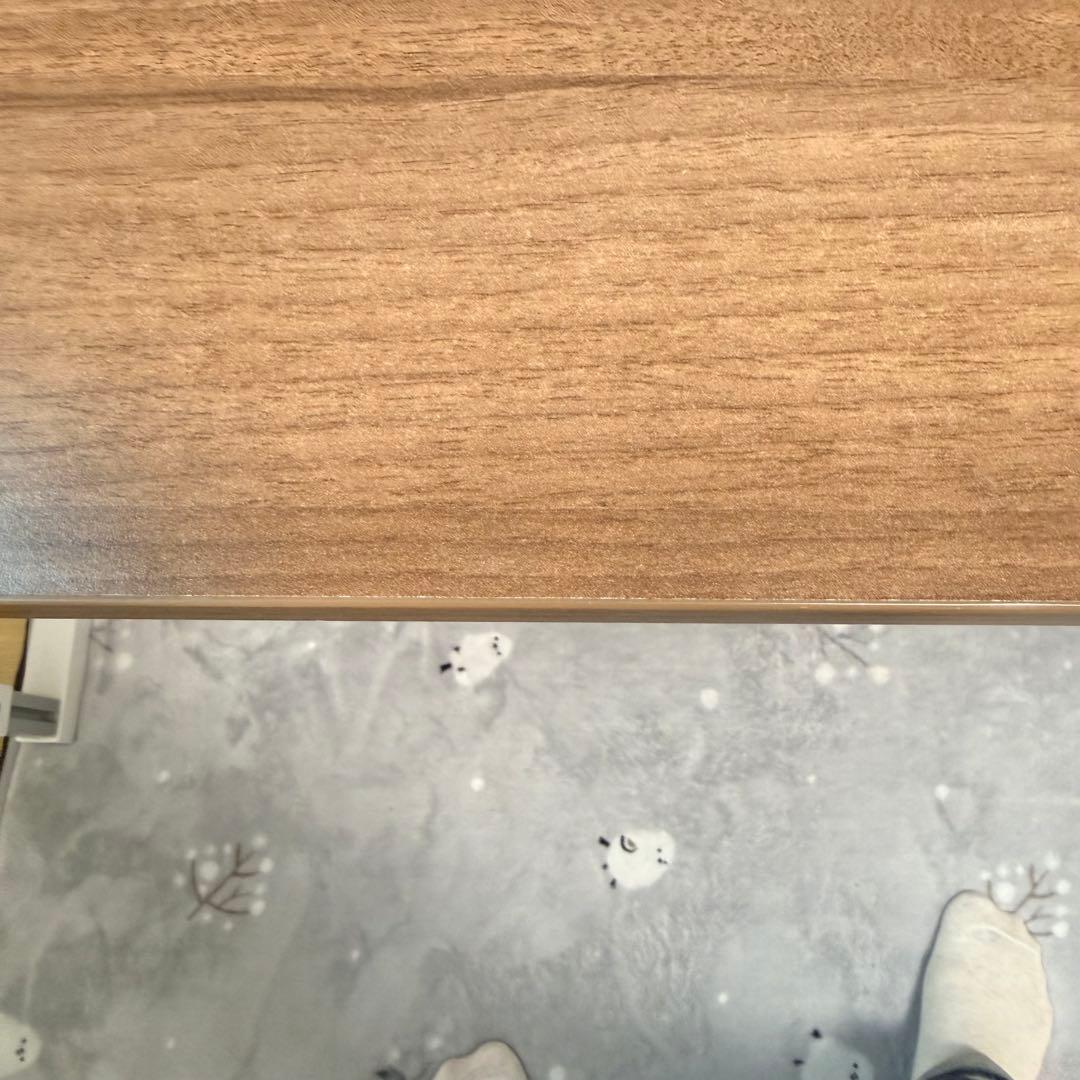 Garage fantoni GX-127HJ ブラウンデスク幅120奥行70