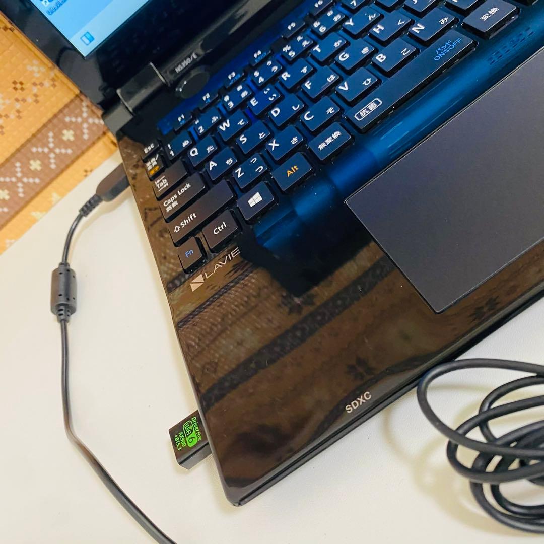 Y59 NECノートパソコン WEBカメラSSDサクサク動く Windows11