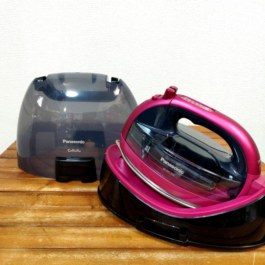 パナソニック★コードレススチームアイロン カルル NI-WL705