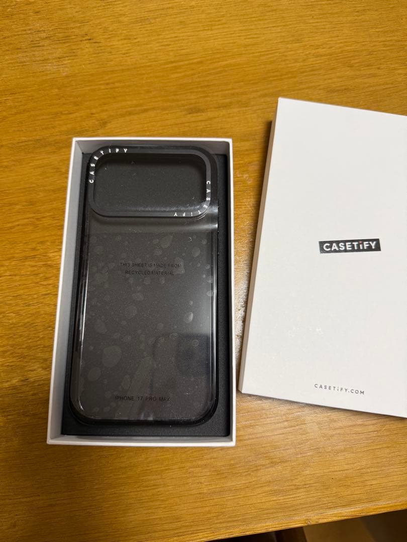 【新品】CASETiFY iPhone 17 Pro Max用ケース