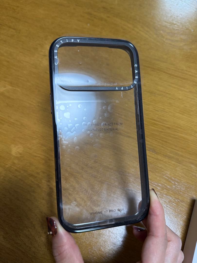 【新品】CASETiFY iPhone 17 Pro Max用ケース