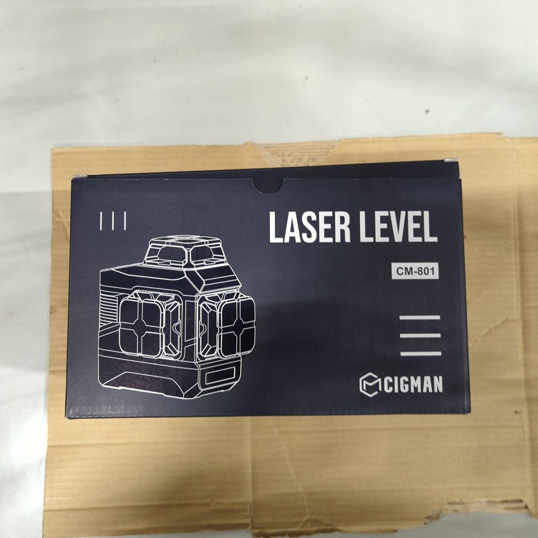 CIGMAN レーザー墨出し器 高輝度12ライングリーンレーザー