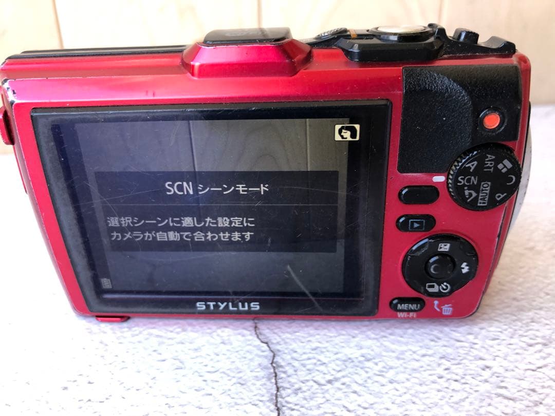 OLYMPUS Tough Stylus TG-3 赤　(D9)