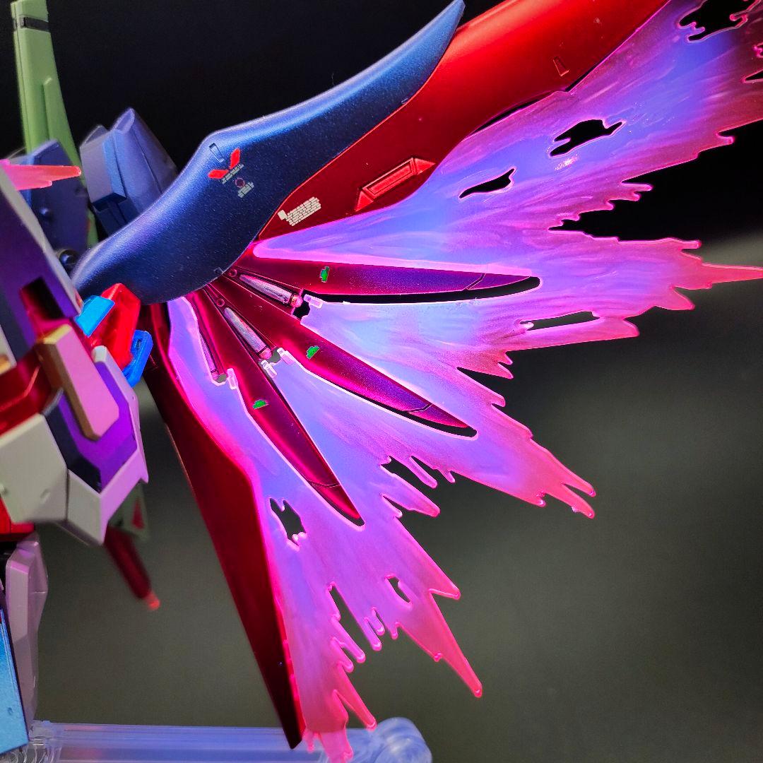 デスティニーガンダムspecⅡ　ゼウスシルエットゴースト　ガンプラ 塗装完成品