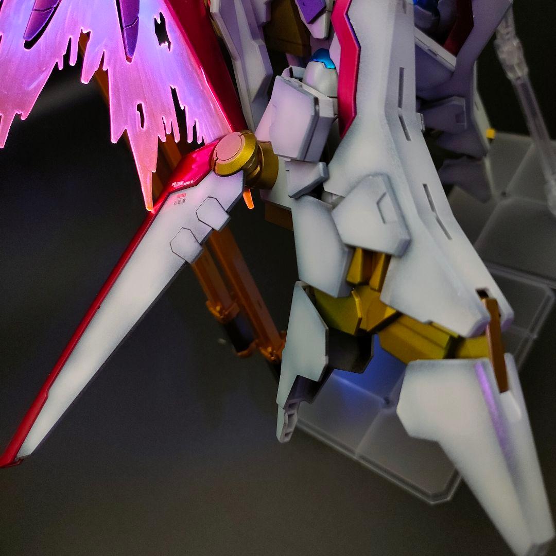 デスティニーガンダムspecⅡ　ゼウスシルエットゴースト　ガンプラ 塗装完成品