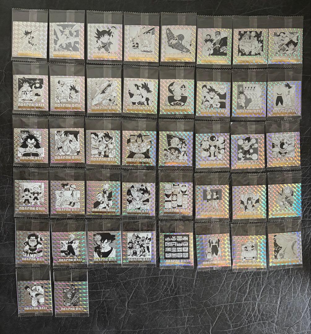 （出品本日まで‼️）ドラゴンボール40周年記念 シール　ウエハース　コンプ