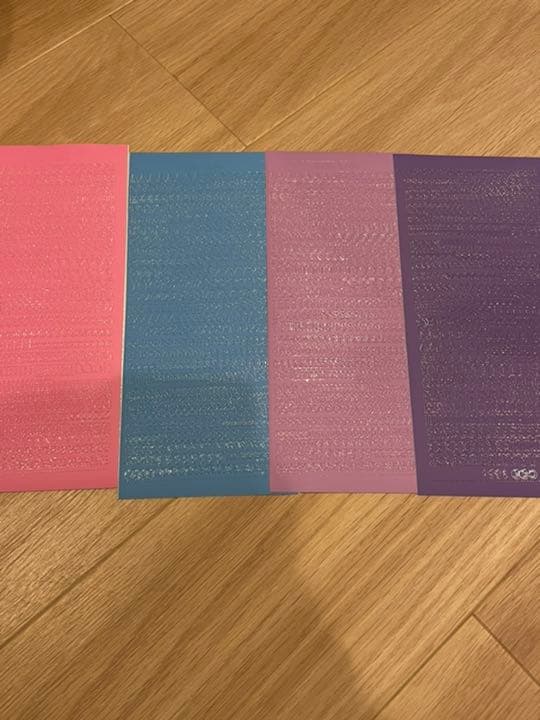 韓国シールアルファベット　英字　デコ　ノーマル