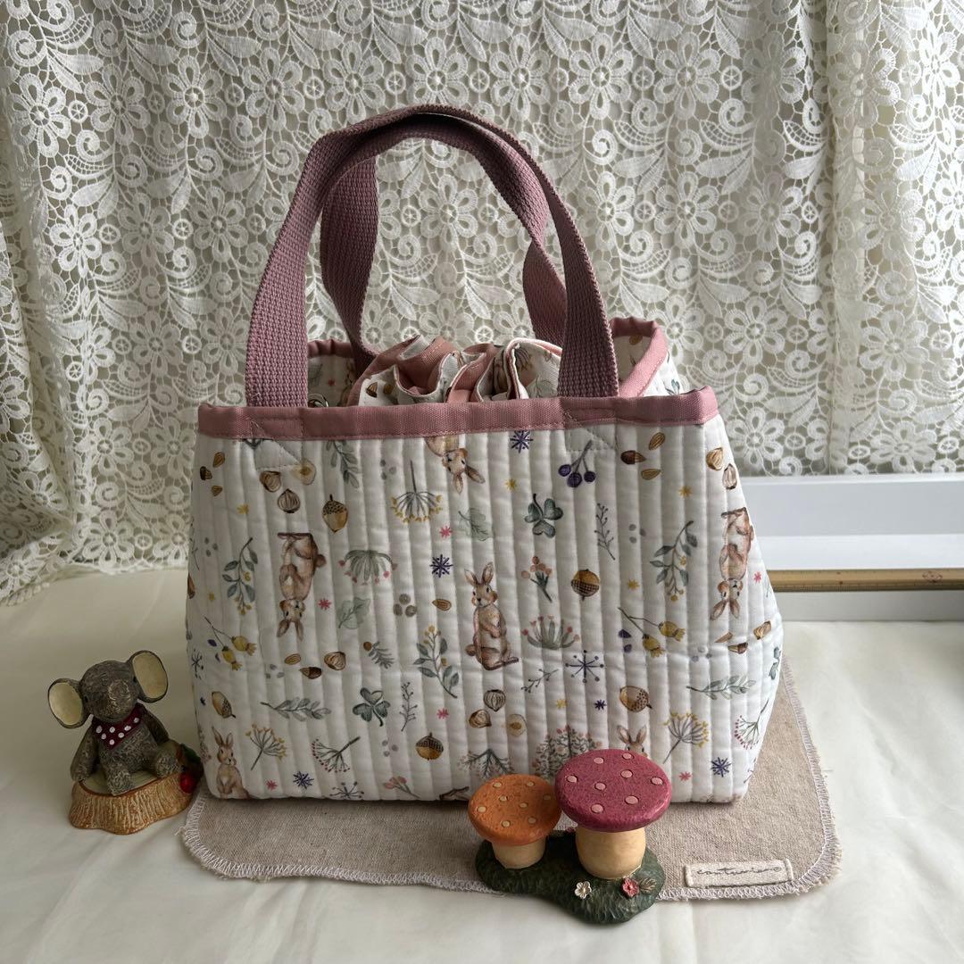 通園バック　オーダー受付ページ　ミルキーラビット