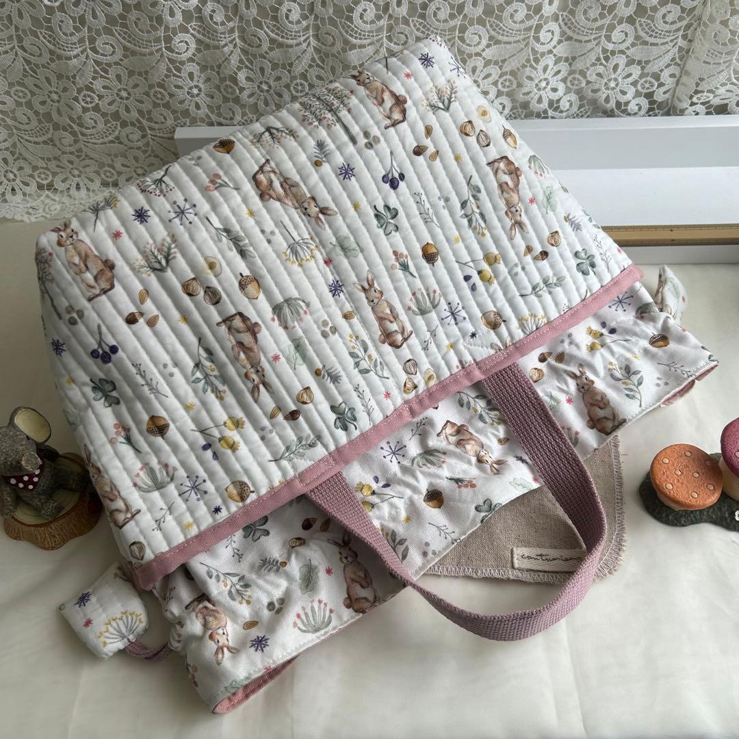 通園バック　オーダー受付ページ　ミルキーラビット