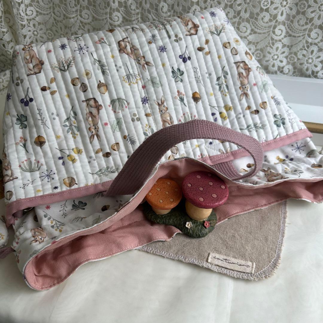 通園バック　オーダー受付ページ　ミルキーラビット