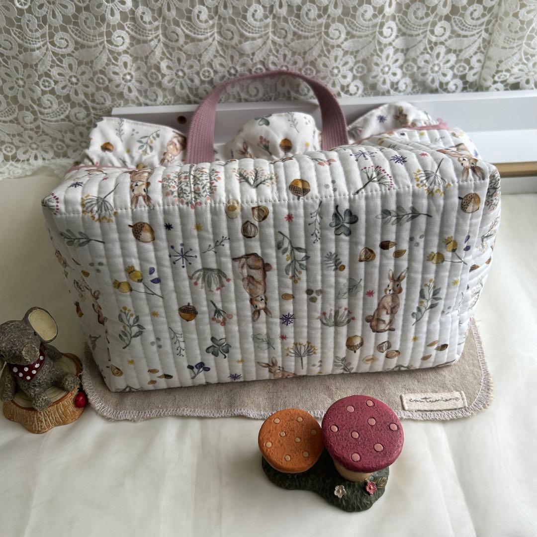 通園バック　オーダー受付ページ　ミルキーラビット