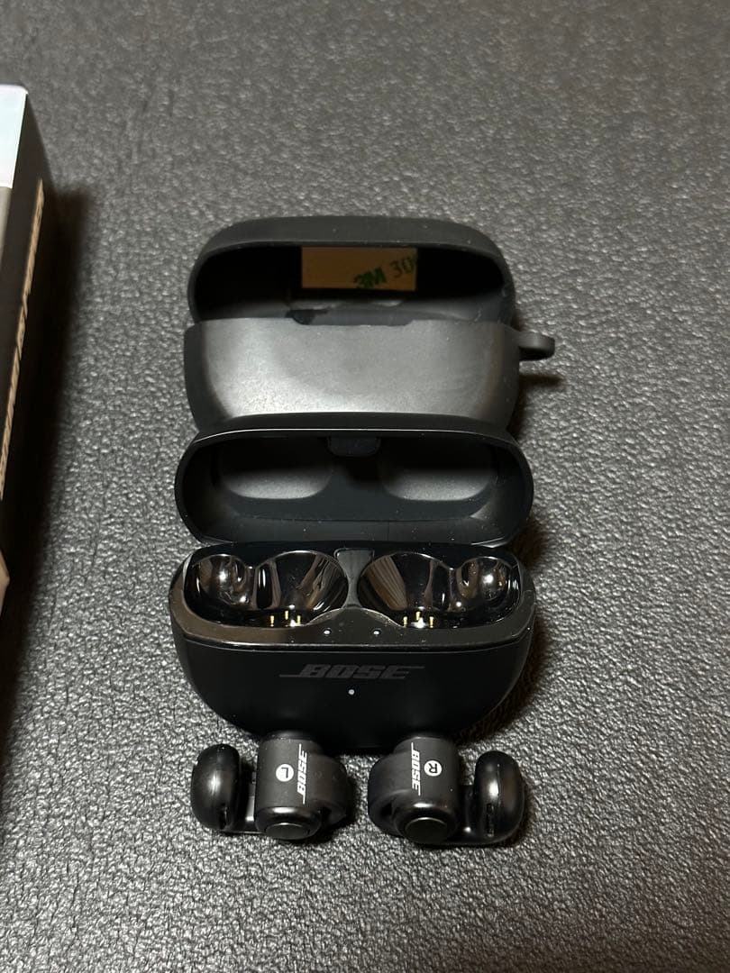 美品 保護ケース付 Bose Ultra Open Earbuds ブラック