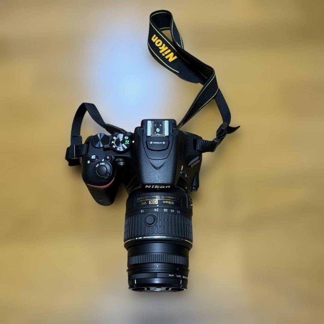 「ニコン D5500 ダブルズームキット 一眼レフカメラ 付属品揃い」