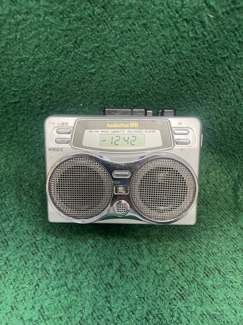 AudioPro 88 AMラジオ カセットレコーダー 単三電池式 ジャンク