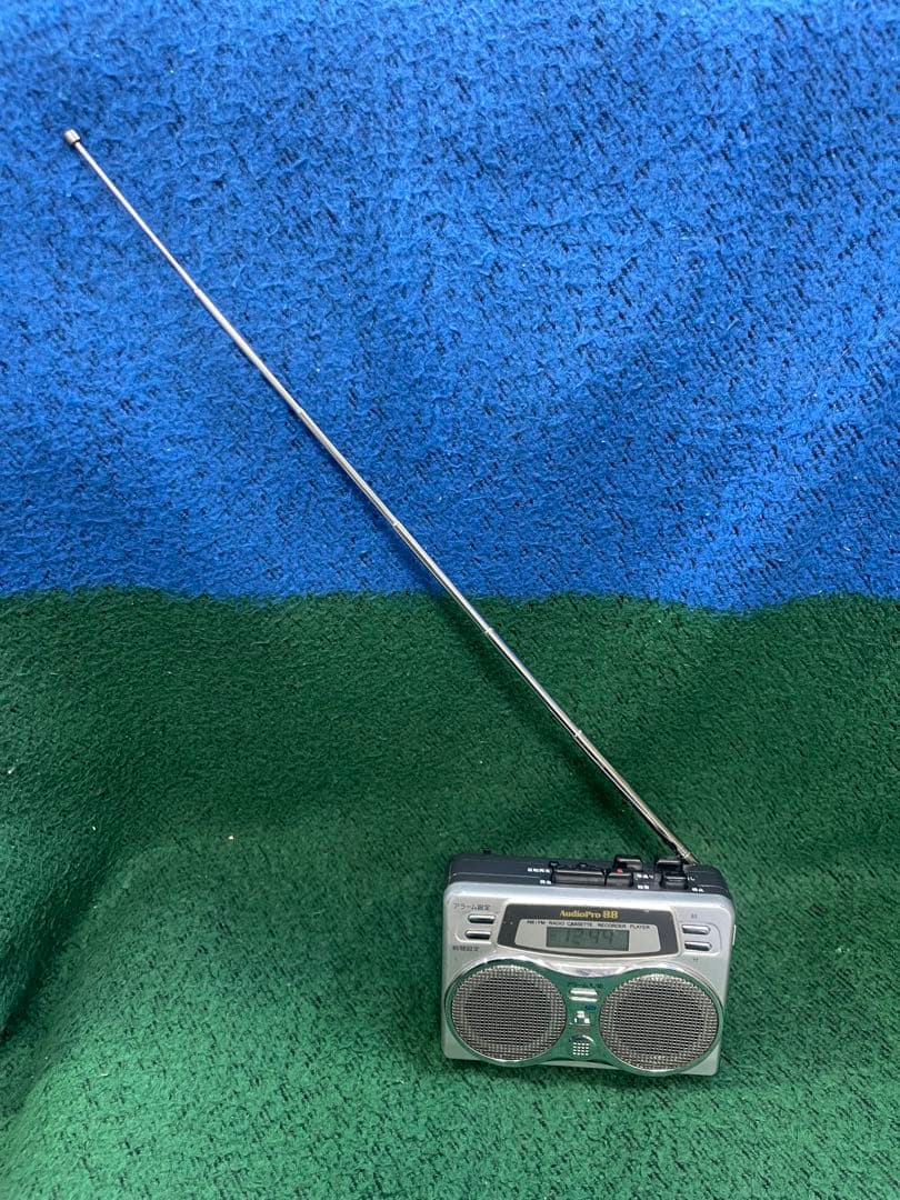 AudioPro 88 AMラジオ カセットレコーダー 単三電池式 ジャンク