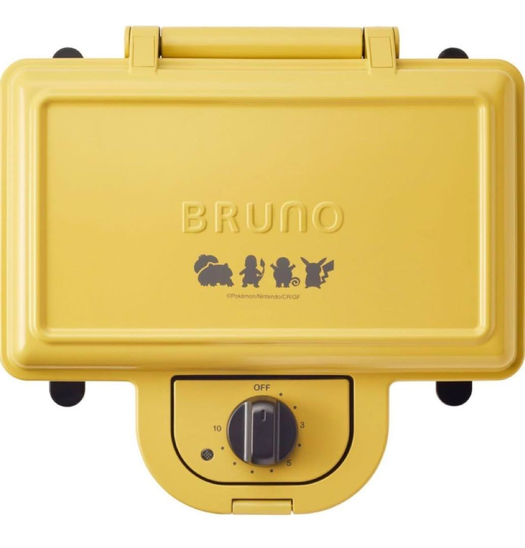 BRUNO ポケモン ホットサンドメーカー 新品