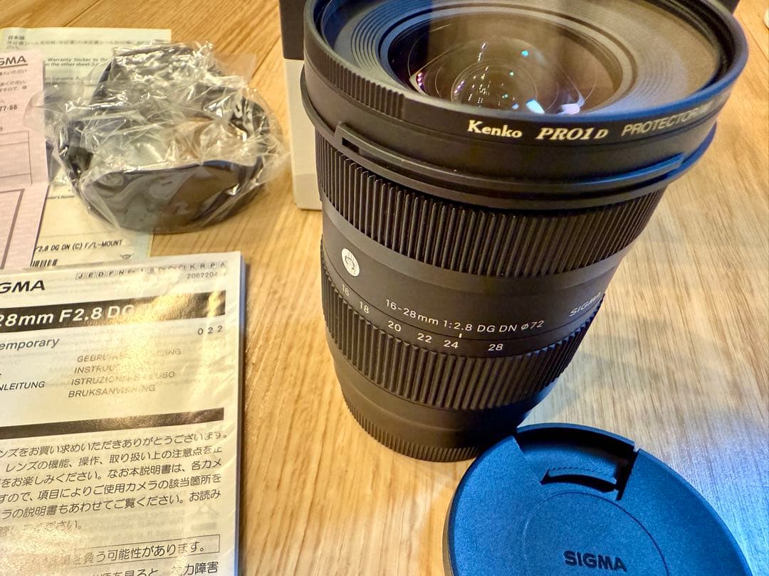 SIGMA 16-28mm F2.8 DG DN ズームレンズ Lマウント