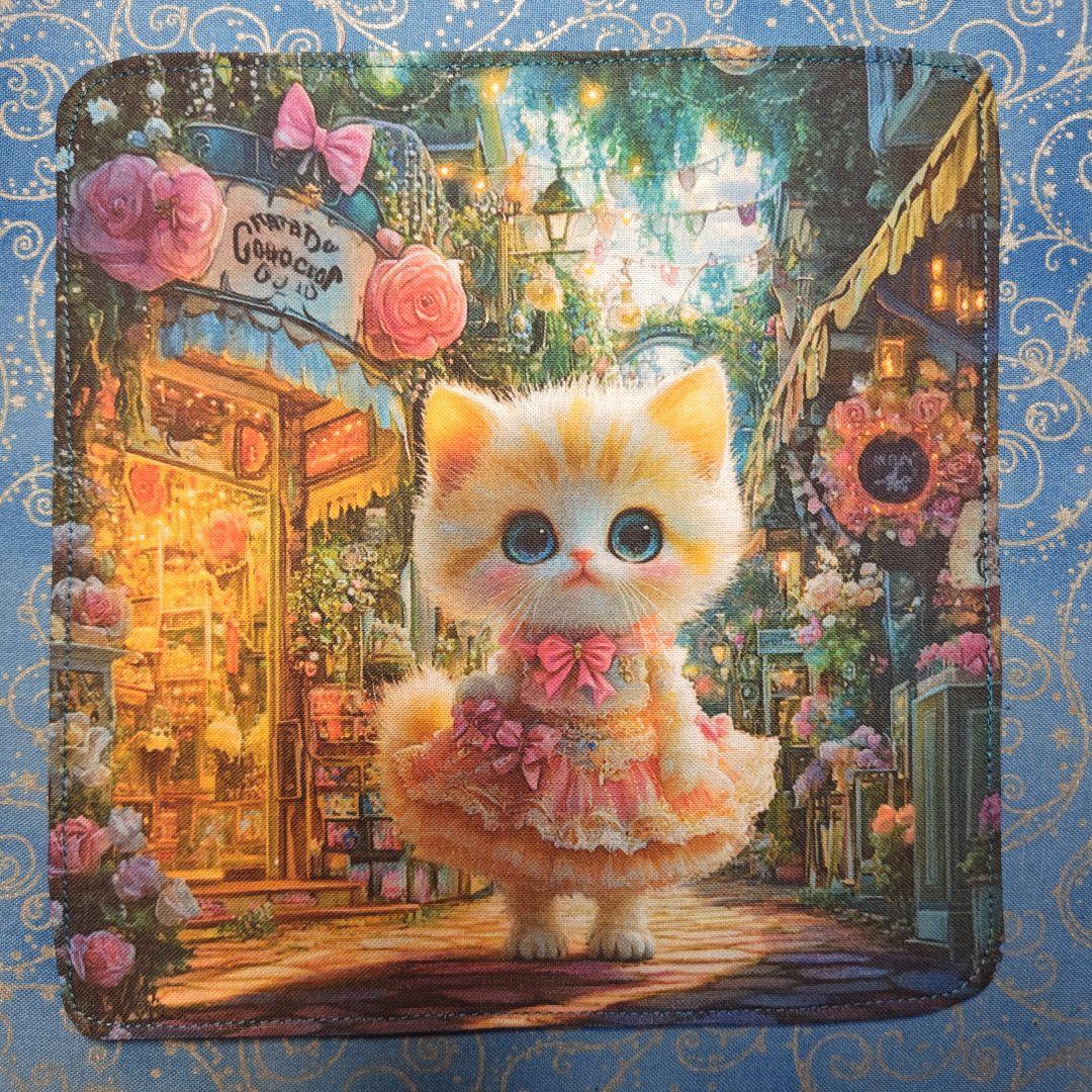 マリーゴールド　ハンカチ　女の子　チワワ柄　18枚