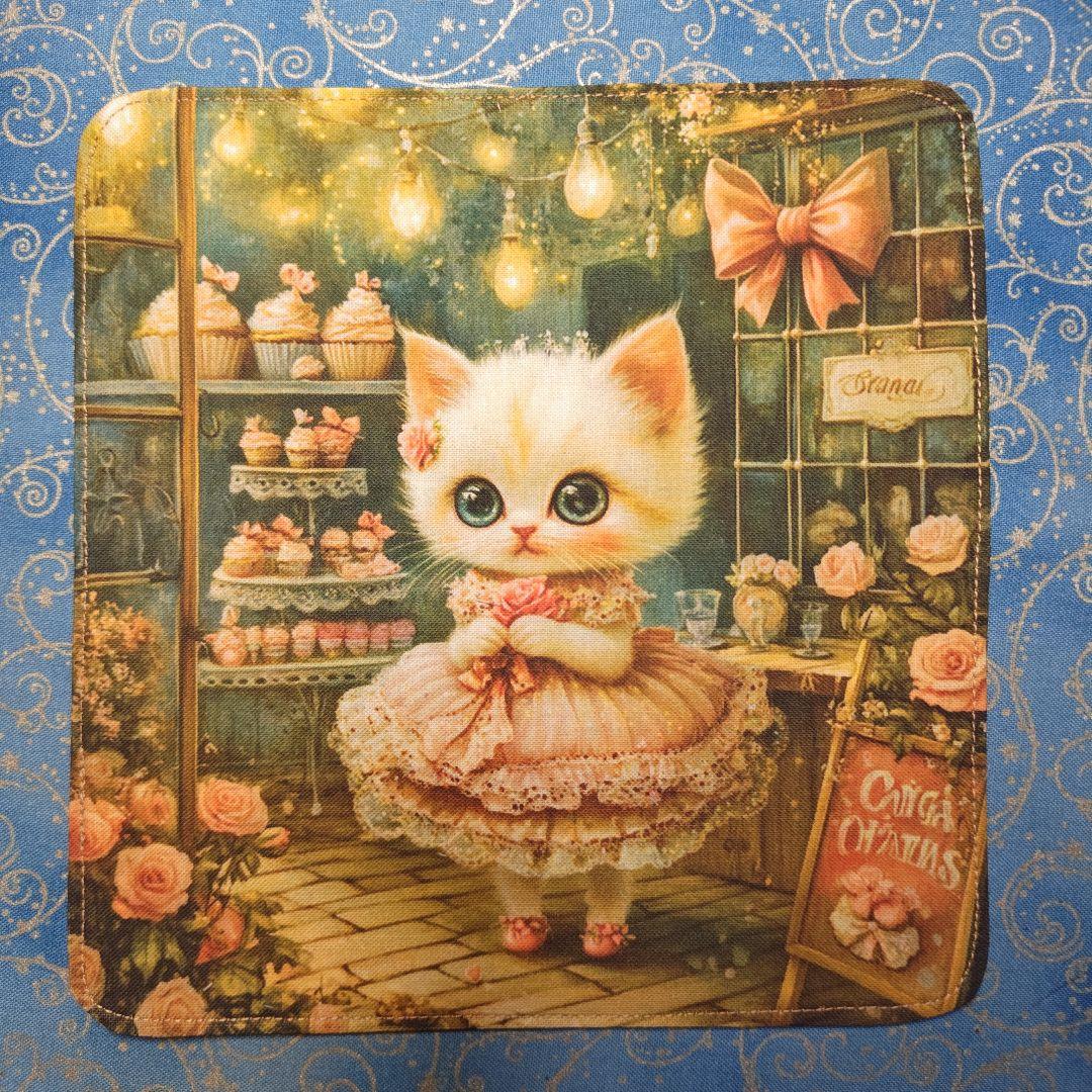 マリーゴールド　ハンカチ　女の子　チワワ柄　18枚