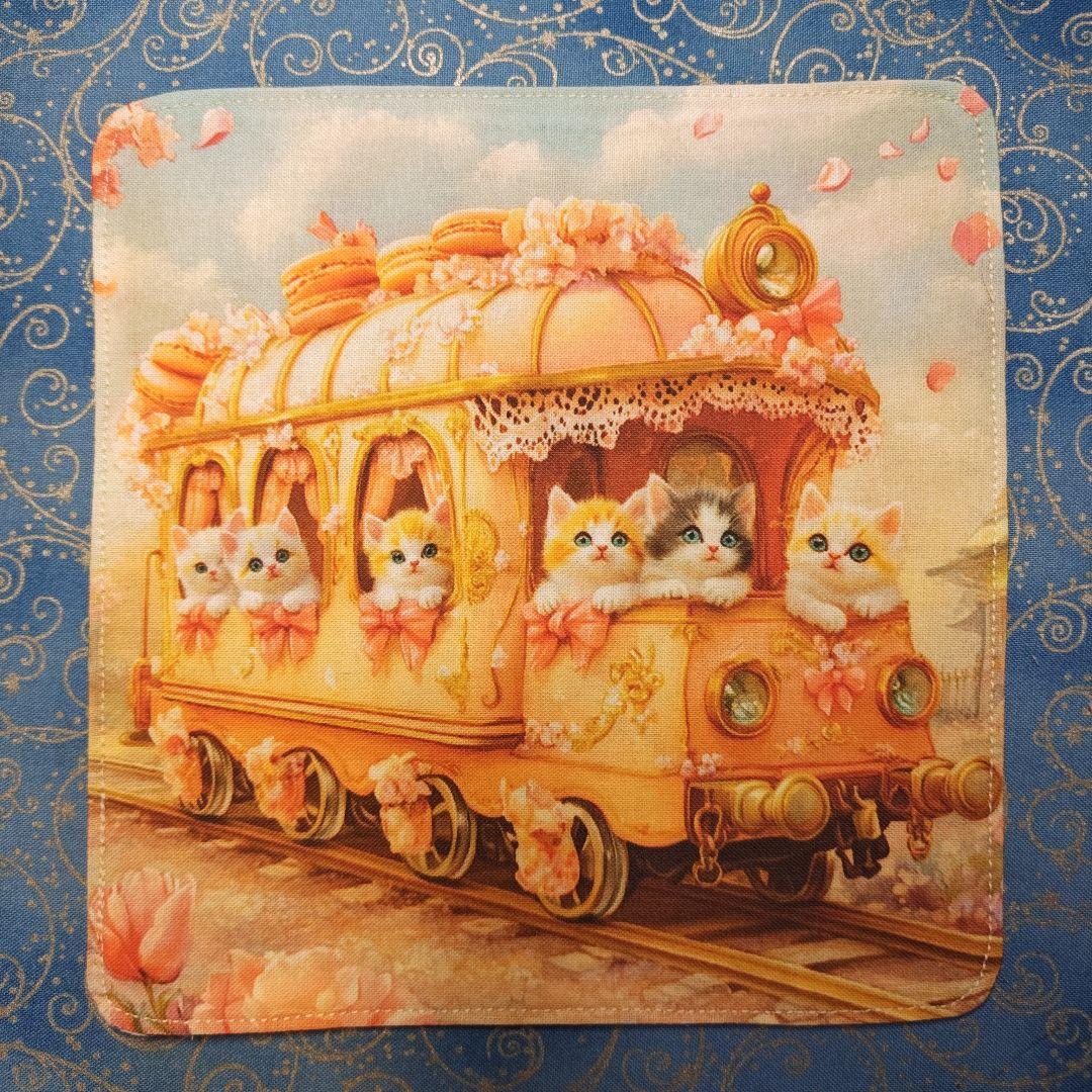 マリーゴールド　ハンカチ　女の子　チワワ柄　18枚