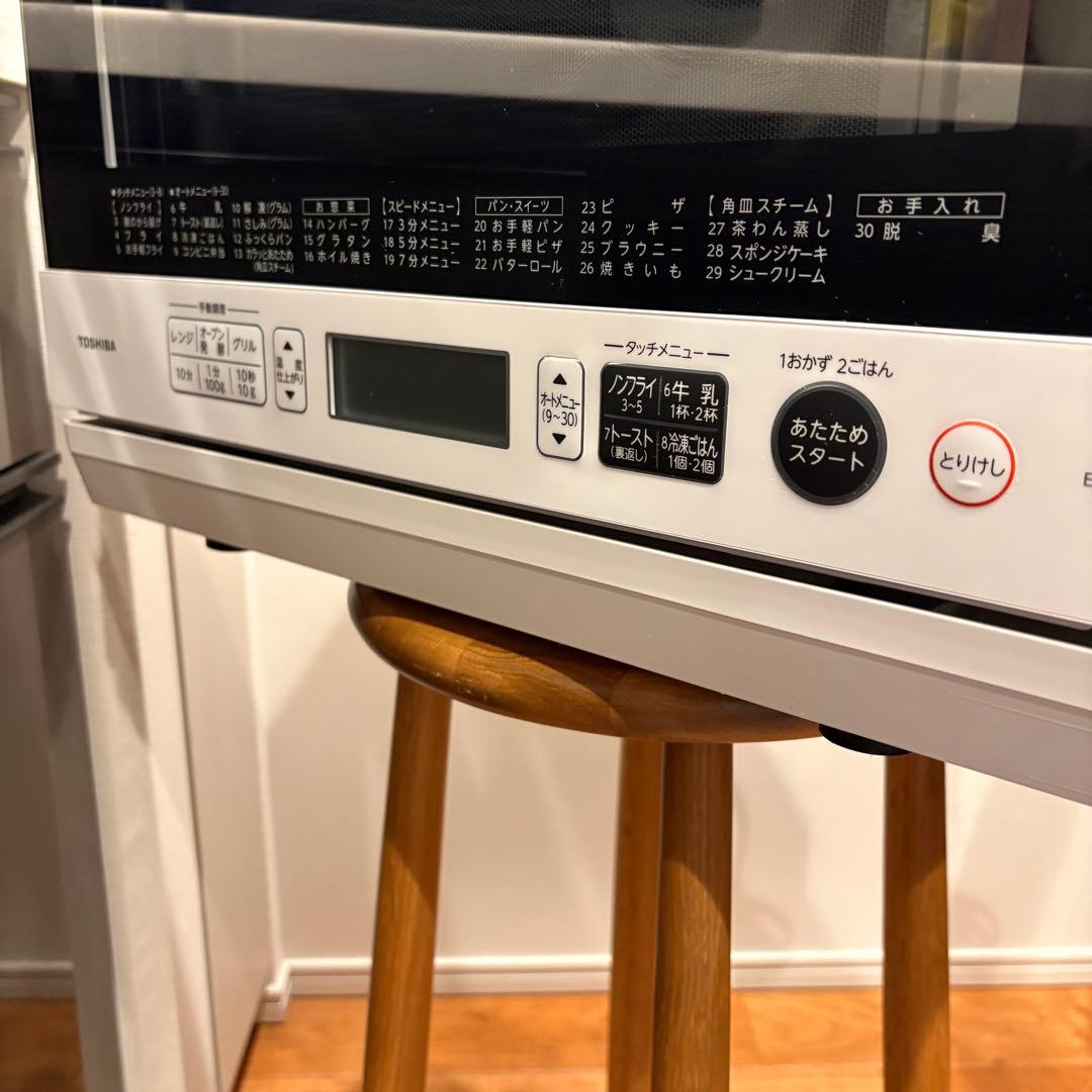 S*a様 美品 東芝 レンジ オーブンレンジ 電子レンジ ER-S60 フラット