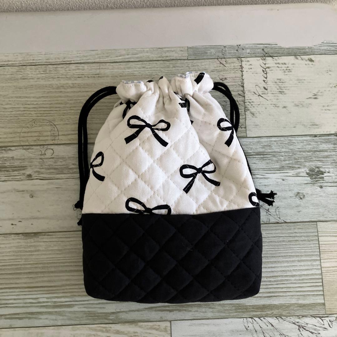 katymama.ページ　ナップサック　シューズバッグ　ハンドメイド