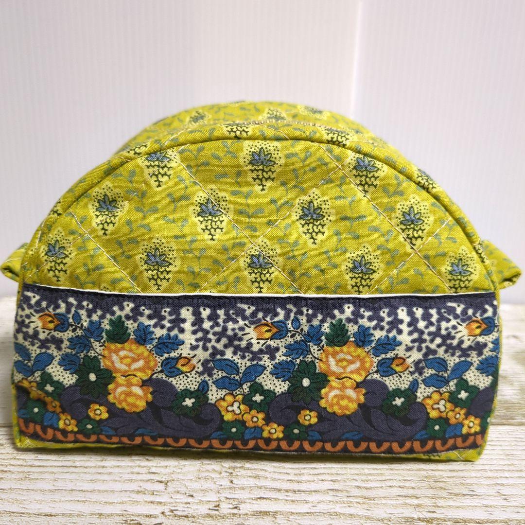 2wayボストンバッグ　キルティングポーチ　ハンドメイド