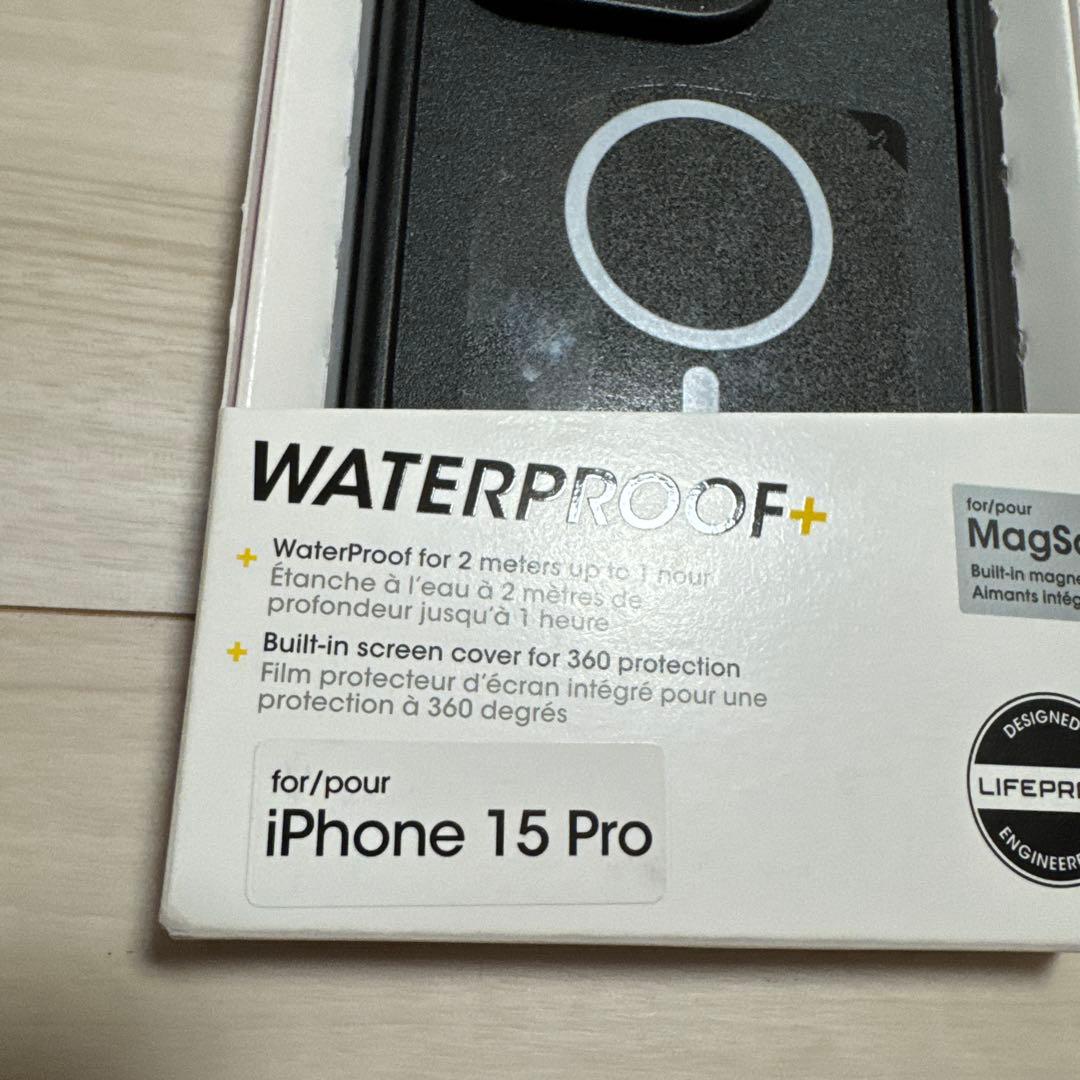 OtterBox Fre MagSafe iPhone 15 Pro用防水ケース