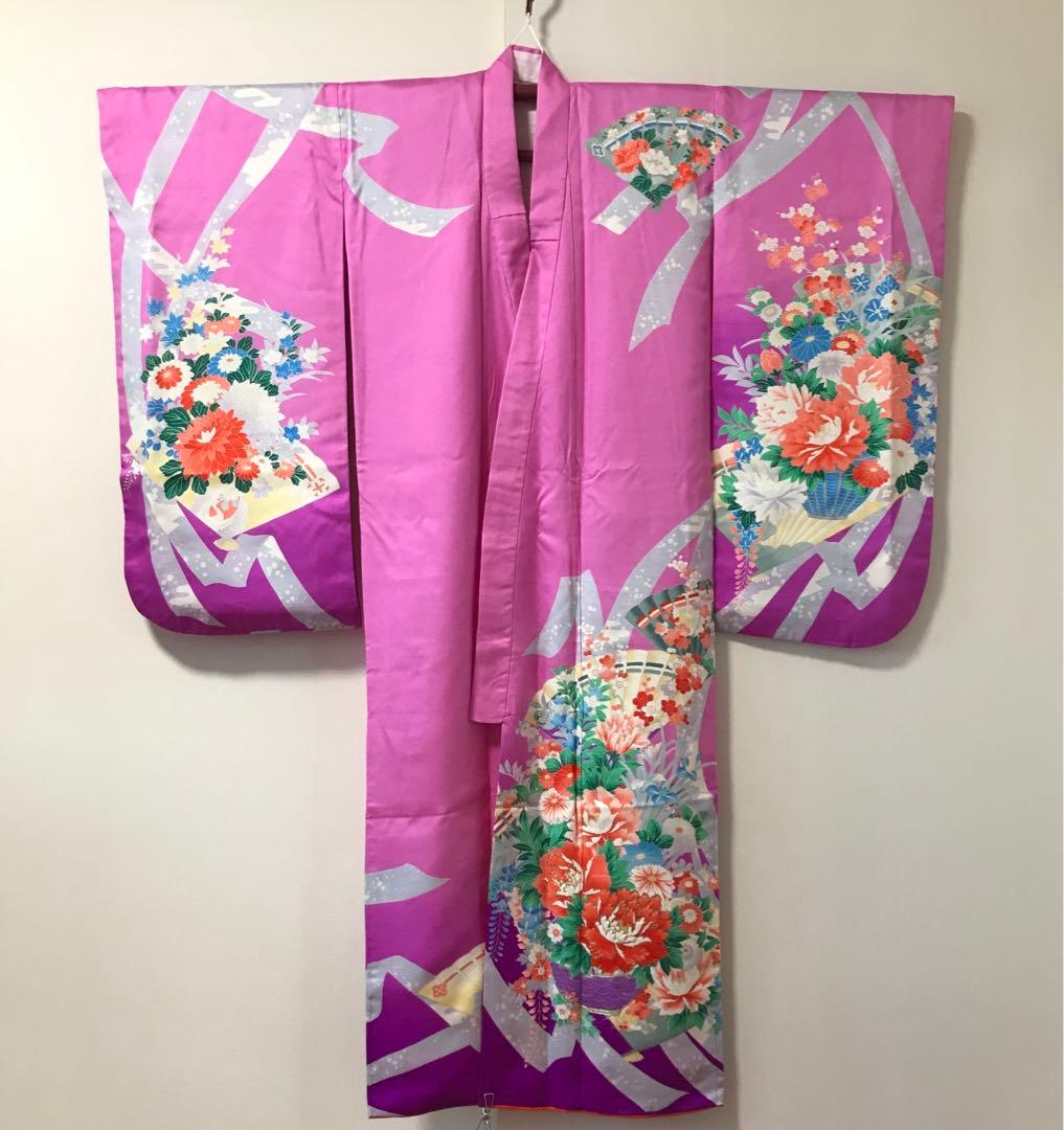 七五三　着物　正絹　西陣おくむら