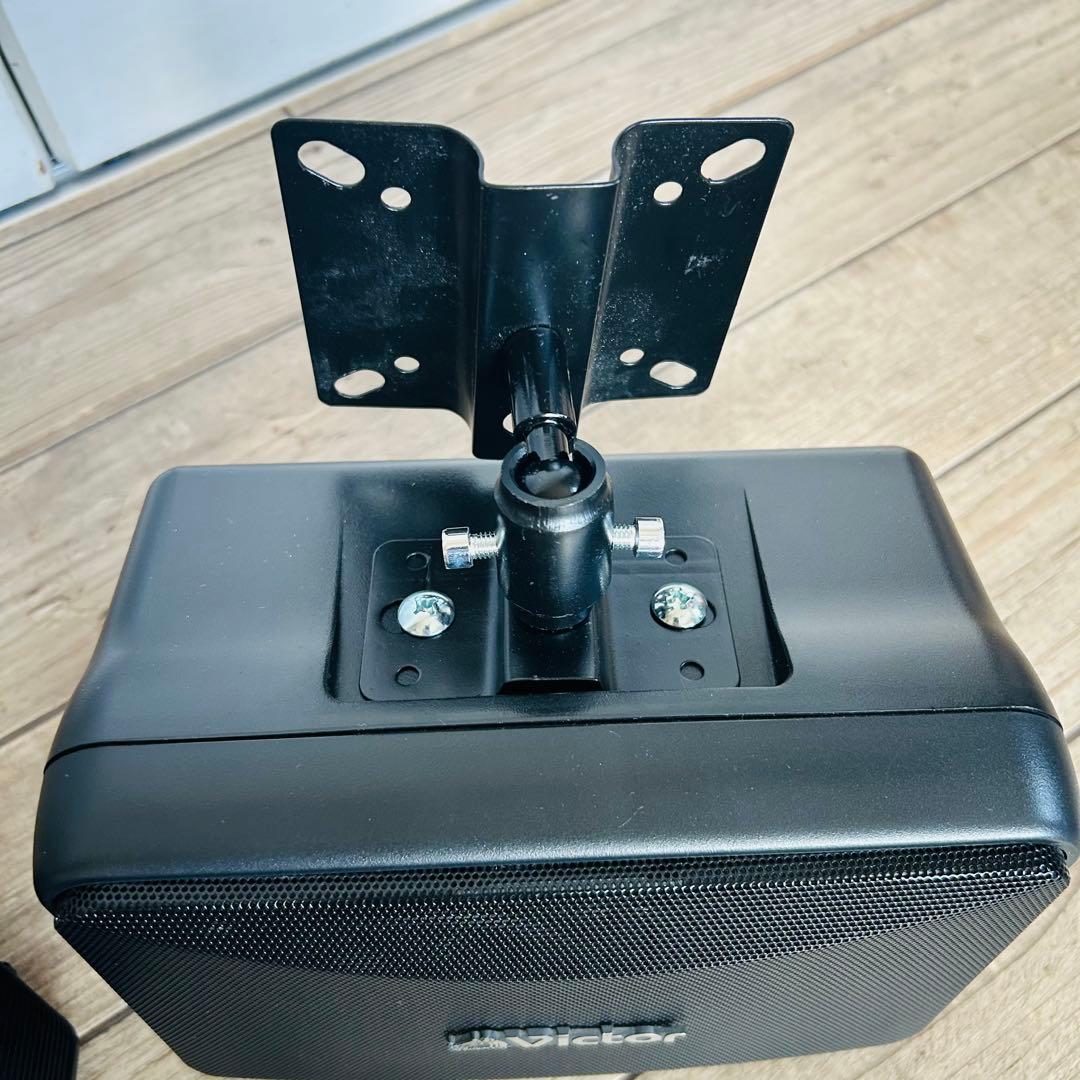 JVCケンウッド ビクター コンパクトスピーカー ブラック PS-S10B ペア