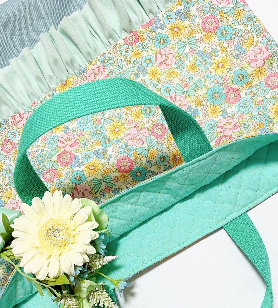 ハンドメイド　オーダー受付　レッスンバッグ　上履き入れ　体操服袋　巾着　入園入学